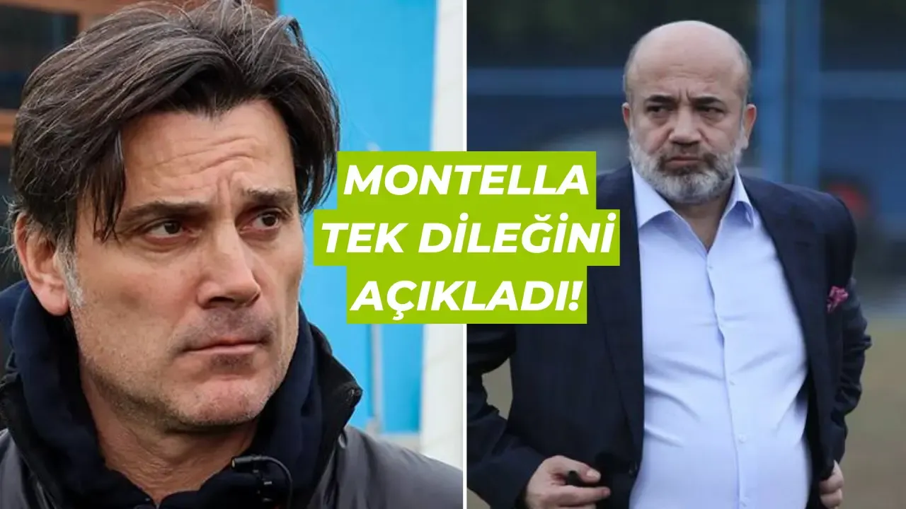 Adana Demirspor'da istifa iddiaları sonrasında Murat Sancak'a Vincenzo Montella tek dileğini açıkladı!