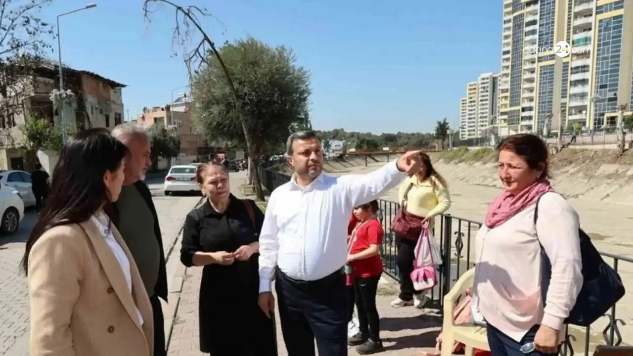 Başkan Kocaispir, Yüreğir'de sokak sağlıklaştırma projesini yerinde inceledi