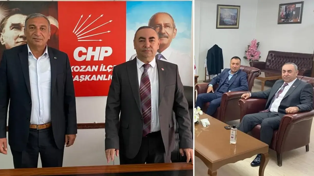 CHP Adana Milletvekili Aday Adayı Turgut Yastı'dan Kozan ve İmamoğlu'na ziyaret