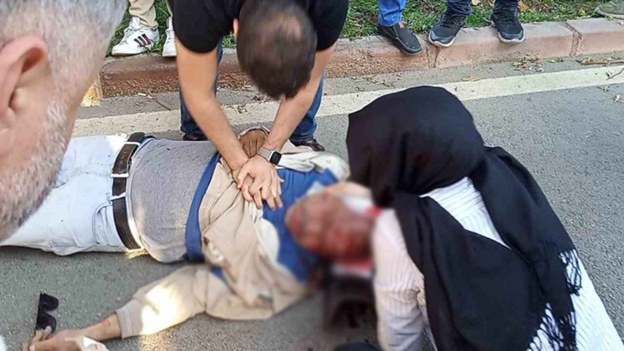 Adana'da doktorun kalp masajıyla asfaltta hayata dönen motosiklet sürücüsü, hastanede yaşamını yitirdi