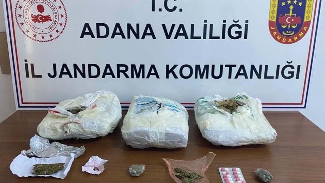 Adana’da uyuşturucu şüphelisi 5 kişi gözaltına alındı