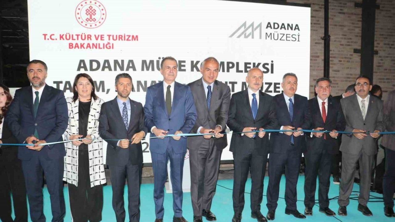 Bakan Ersoy: "Türkiye’nin en büyük, dünyanın ise beşinci büyük müze kompleksini Adana’mıza kazandırdık"