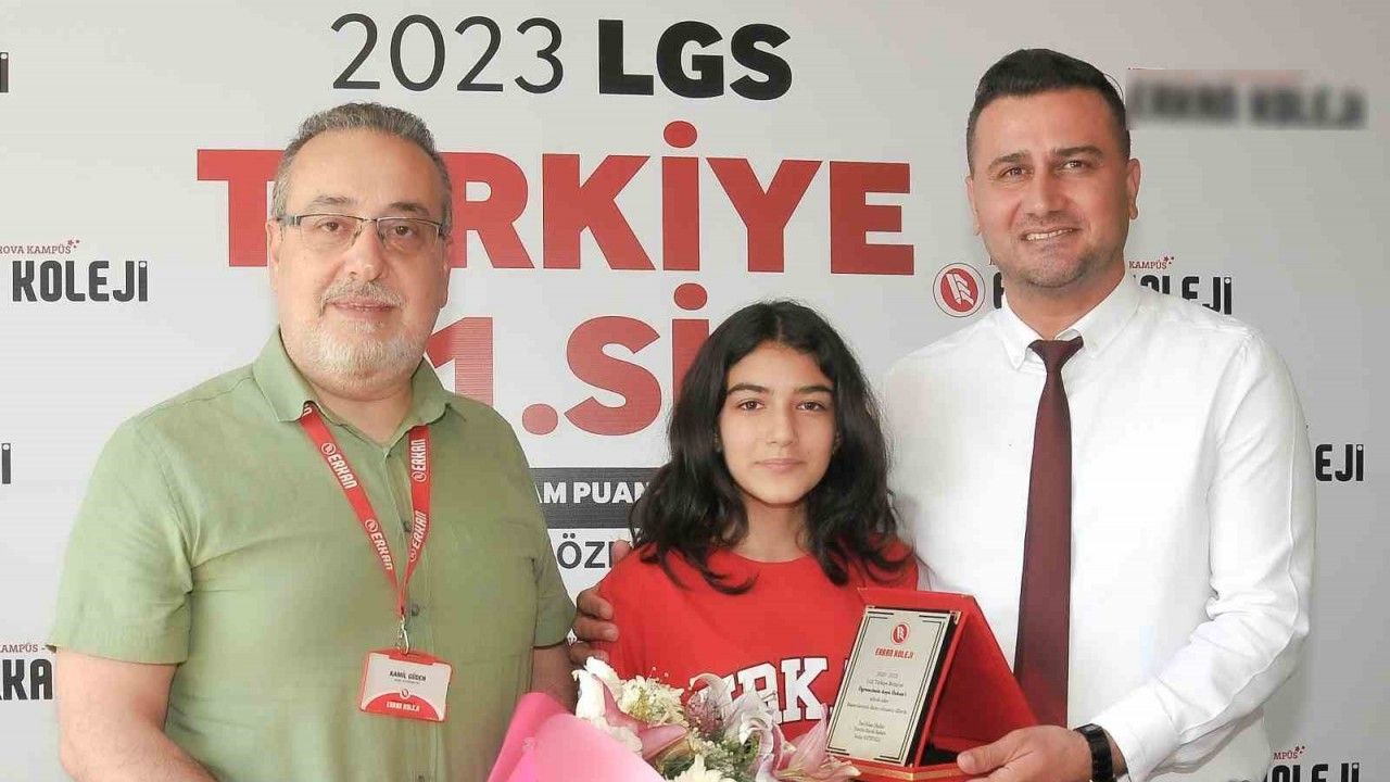 Adana’da 16 öğrenci LGS’den tam puan alarak birinci oldu