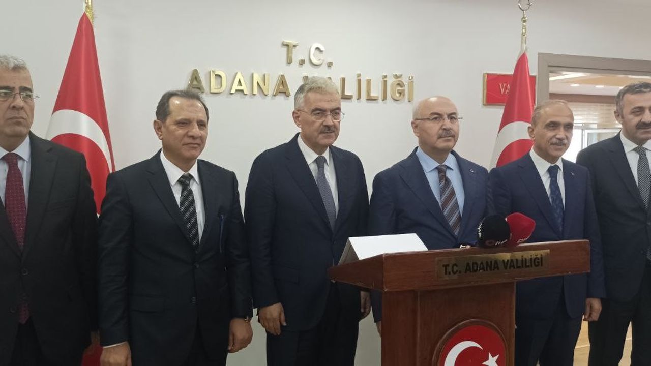 Emniyet Genel Müdürü Ayyıldız, Adana’da "Güvenlik" toplantısına katıldı