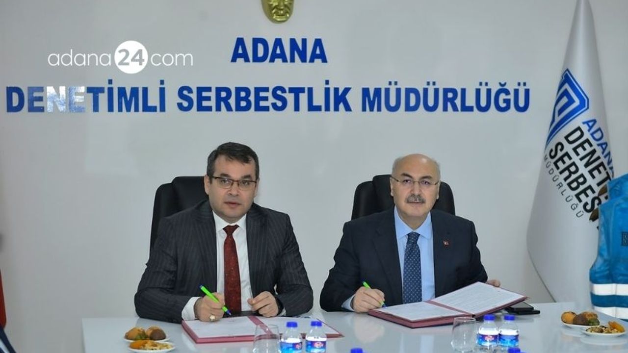 İmzalar atıldı: Adana'da cezaevi mahkumları kamu yararlı bir işte ücretsiz çalıştırılacak