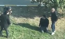Adliye parkında 2 kişinin yaralandığı olayla ilgili görüntüler ortaya çıktı