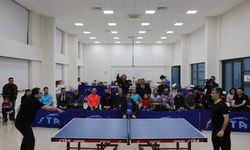 FÜ’de personel arası masa tenisi turnuvası sona erdi