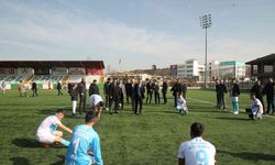 Gölbaşı Belediye Başkanı Şimşek, "İlçe Ocaklar Futbol Turnuvası" açılış maçına katıldı