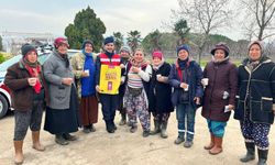 Gönen İlçe Jandarma Komutanlığı kadın çiftçilere KADES uygulaması eğitimi verdi