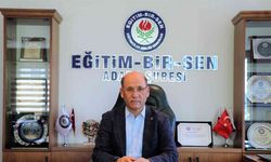 Eğitim Bir-Sen Adana Şube Başkanı Mehmet Sezer: Öğretmenler yarıyıl tatiline mutsuz giriyor