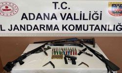 Adana'nın 2 ilçesinde silah operasyonu
