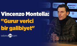 Vincenzo Montella: "Gurur verici bir galibiyet"