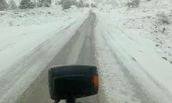 Adana’nın yüksek kesimlerinde kar yağışı