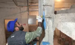 Depremden sonra vatandaşlar kolon bakımı yaptırıyor