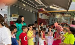 Adana’da minik öğrencilerden karma sergi