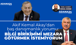 Akif Kemal Akay: Bilgi birikimimi mezara götürmek istemiyorum