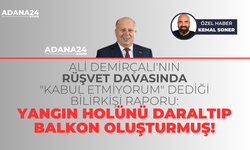 Ali Demirçalı'nın rüşvet davasında "kabul etmiyorum" dediği bilirkişi raporu: Yangın holü daraltıp balkon oluşturmuş!