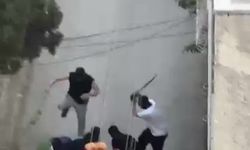 Kar maskeli şahıslar dehşet saçtı: Bir kişiyi sopayla dövüp kaçtılar