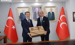 MHP Adana İl’de Bakan Yumaklı’ya üreticilerin sorunları anlatıldı