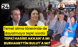 Temel atma töreninde de dayatmaya tepki sürdü: Tepki Hasibe Akkan'a mı Burhanettin Bulut'a mı?
