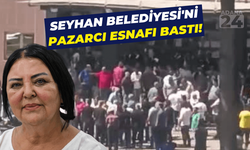 Seyhan Belediyesi'ni pazarcı esnafı bastı!