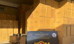 Adana’da 11 milyon 730 bin kaçak makaron ele geçirildi: 5 gözaltı