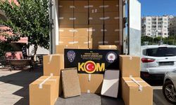 Adana’da 17 milyon TL değerinde kaçak sigara ele geçirildi