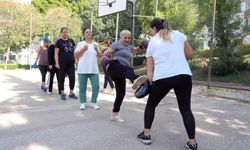 Çukurovalı kadınlar güne sporla başlıyor