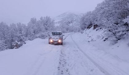 Tunceli’de kar 138 köy yolunu ulaşıma kapattı