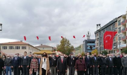 Çan’da, 29 Ekim Cumhuriyet Bayramı çelenk töreni