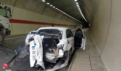 Gümüşhane’de trafik kazası: 2 yaralı