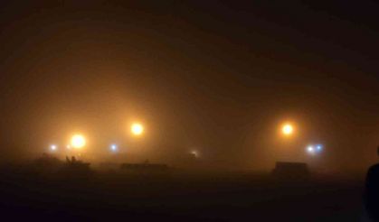 Mardin’de yoğun sis hayatı olumsuz etkiledi