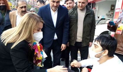 Ak Parti Balıkesir Milletvekili Mutlu Aydemir’ den  Bandırma ziyareti.