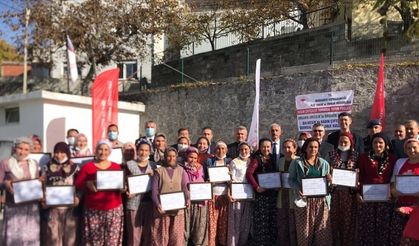 Balıkesir’de 39 kadına organik arıcılık sertifikası