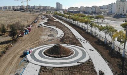 Karaman’da Mehmet Akif Ersoy Parkı’nda 2’nci etap çalışmaları devam ediyor