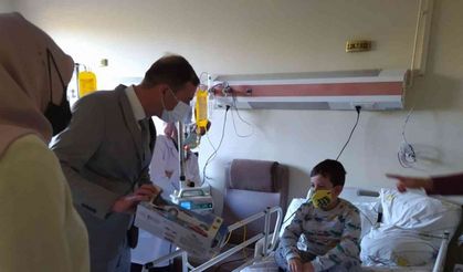 MHP İl Başkanı Kayaalp, lösemili çocuklarla bir araya geldi