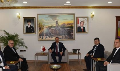 TTK Başkanı Prof. Dr. Birol Çetin Şanlıurfa Valiliğini ziyaret etti