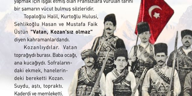 Başkent Kozanlılar Derneği’nden  “Kozan’dan Sivas’a 1919” kitabı