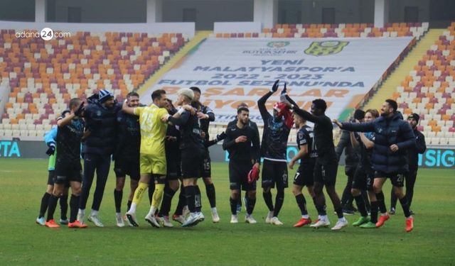 Adana Demirspor Malatya'da Sivasspor'u geçti, umutlar yeşerdi