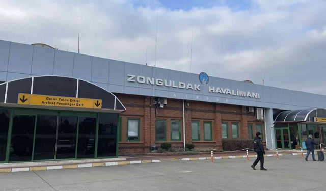 Zonguldak Havalimanı’nda çalışmalar başladı