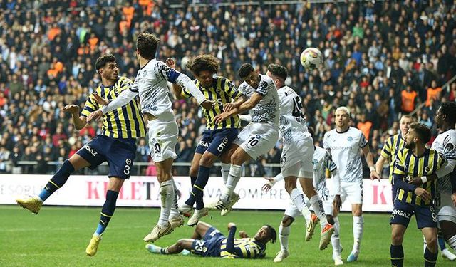 Maç sonucu: Adana Demirspor Fenerbahçe: 1-1 (Detaylı Özet)