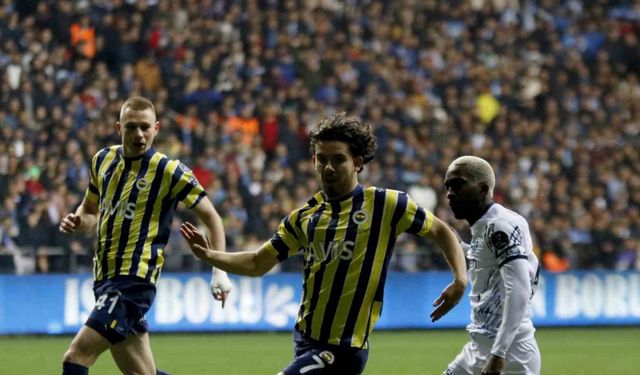 Spor Toto Süper Lig: Adana Demirspor: 0 - Fenerbahçe: 0 (İlk yarı)