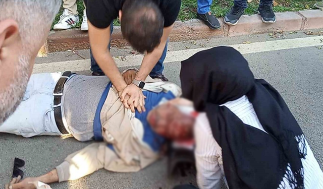 Adana'da doktorun kalp masajıyla asfaltta hayata dönen motosiklet sürücüsü, hastanede yaşamını yitirdi