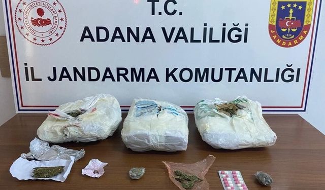 Adana’da uyuşturucu şüphelisi 5 kişi gözaltına alındı