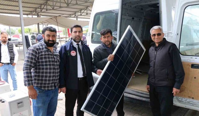 Adana’da güneş paneli desteği