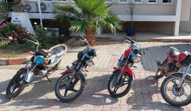 Jandarma 7 şahsı yakaladı, silah ve şaseleri silinmiş motosikletler ele geçirildi