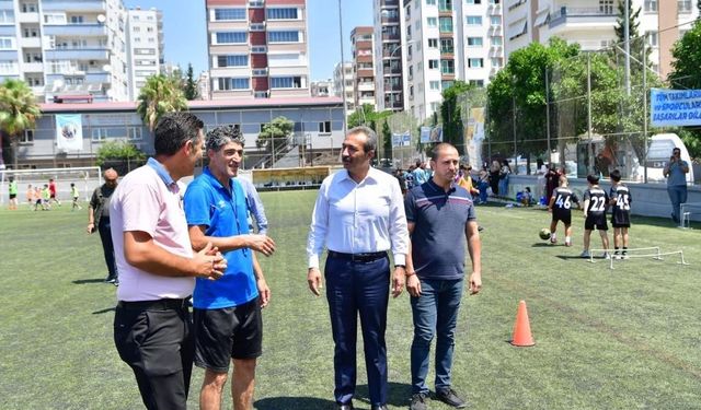 Çukurovalı çocuklar spor yapıyor