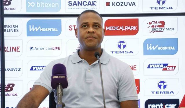 Patrick Kluivert: ”3 puanın Adana’da kalması bizim içim çok önemliydi”