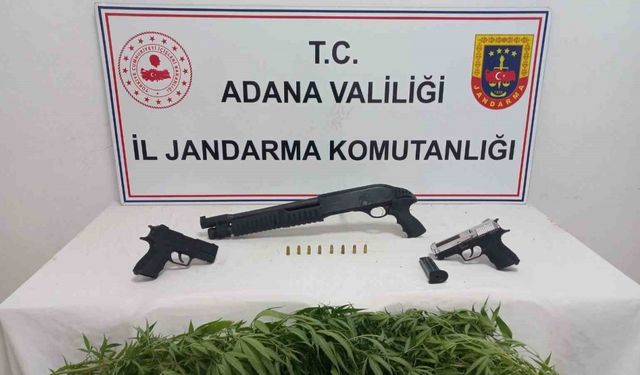 Adana’da 9 kilogram esrar ele geçirildi