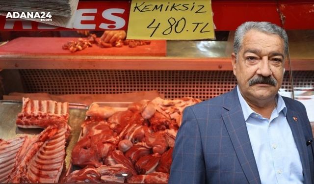 Adana Kasaplar Odası Başkanı Saruhan Yağmur: "Vatandaşlarımız, yüksek fiyatlara et almasın"
